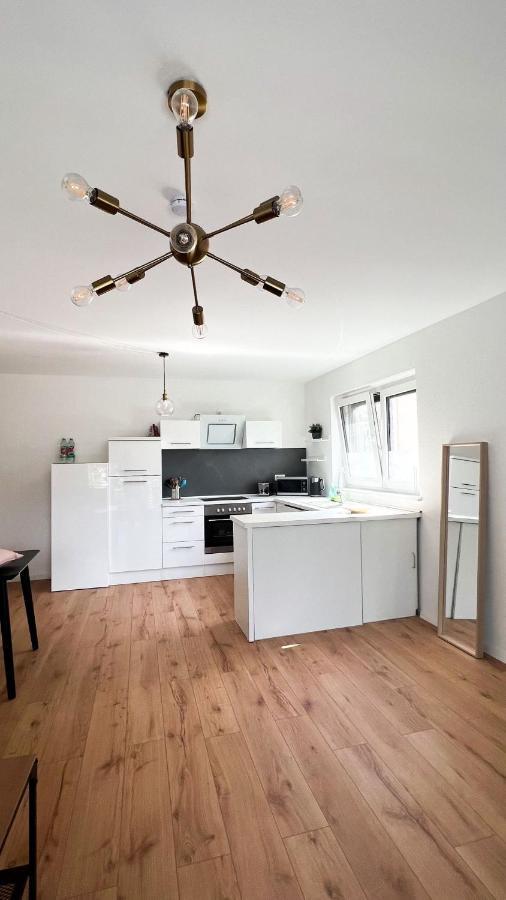 2 Zkb Apartment In Mannheim Kueche - Parken - Grosser Tv Екстер'єр фото